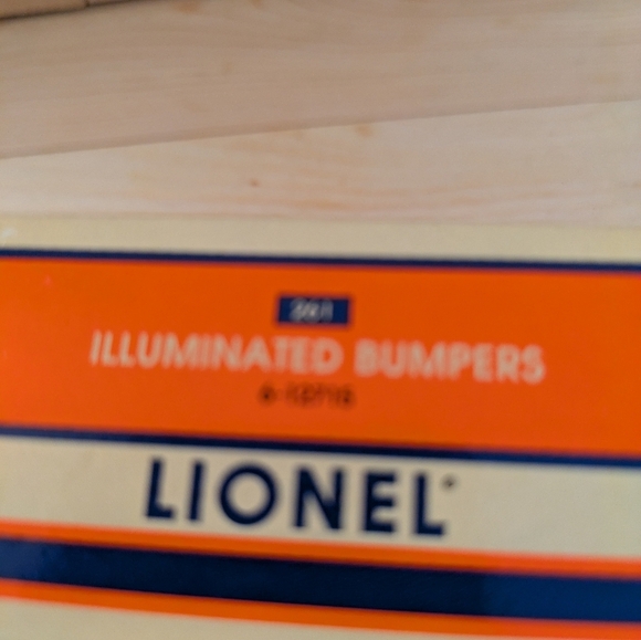 Lionel Illuminated Bumpers Vintage - Picture 6 of 6